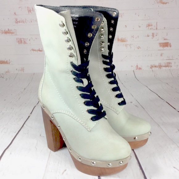 Jeffrey Campbell Shoes - Jeffrey Campbell Underground Lace Up Platform Boot